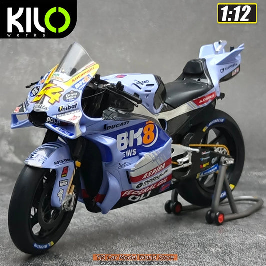 1:12 Team BK8 GRESINI Racing MotoGP Season GP24 2025 #73 #54