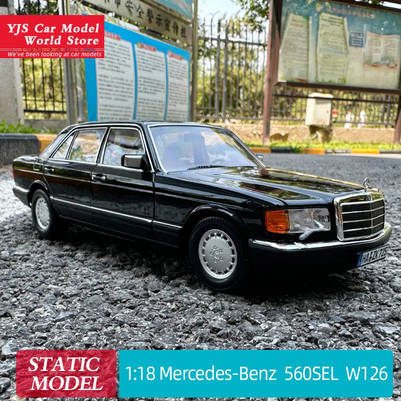 1:18 Mercedes-Benz 560SEL W126 Second Generation  S 1989