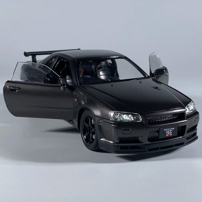 1:24 Nissan GTR R34 Skyline Carbon Fiber