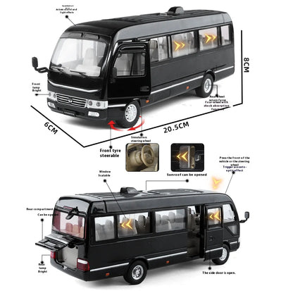 1:24 Toyota Coaster Medium Business Minibus