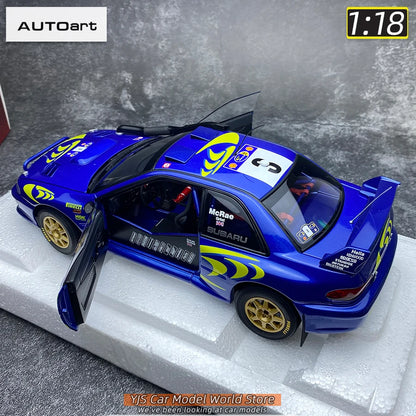1:18 Subaru WRC Rally Car Wading Edition