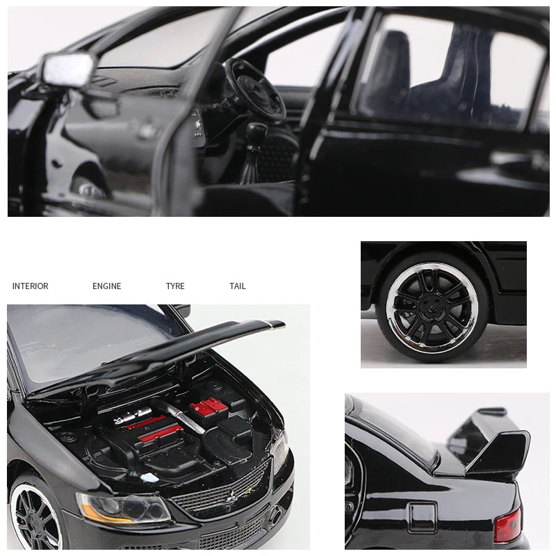 1:32 Mitsubishi Lancer Evolution IX 9
