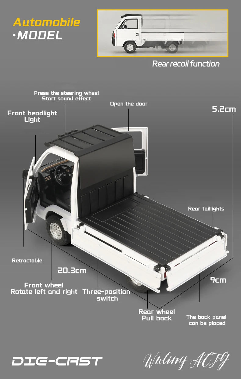 1:18 Acty K-Truck Pickup Truck