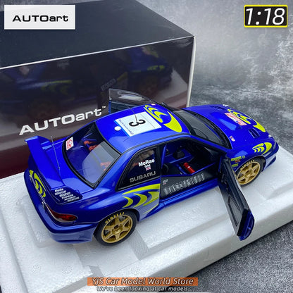 1:18 Subaru WRC Rally Car Wading Edition