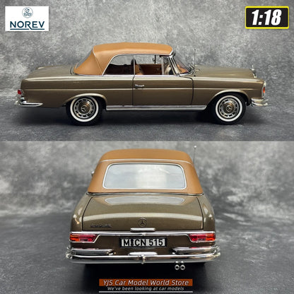1:18 Mercedes-Benz 280SE Cabriolet Type W111  1969