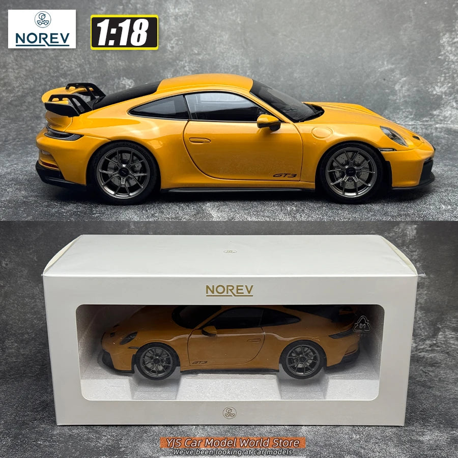 1:18 Porsche 911 GT3 2021 Bahama Yellow