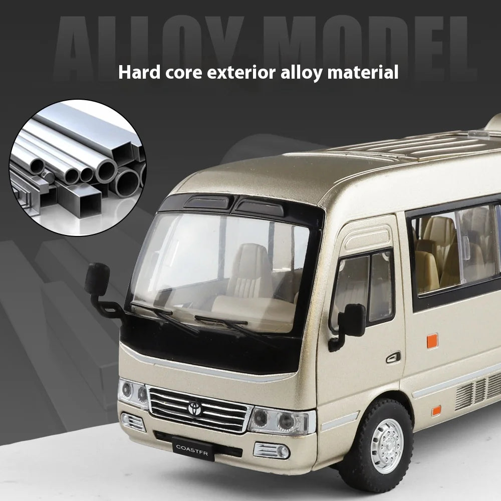 1:24 Toyota Coaster Medium Business Minibus