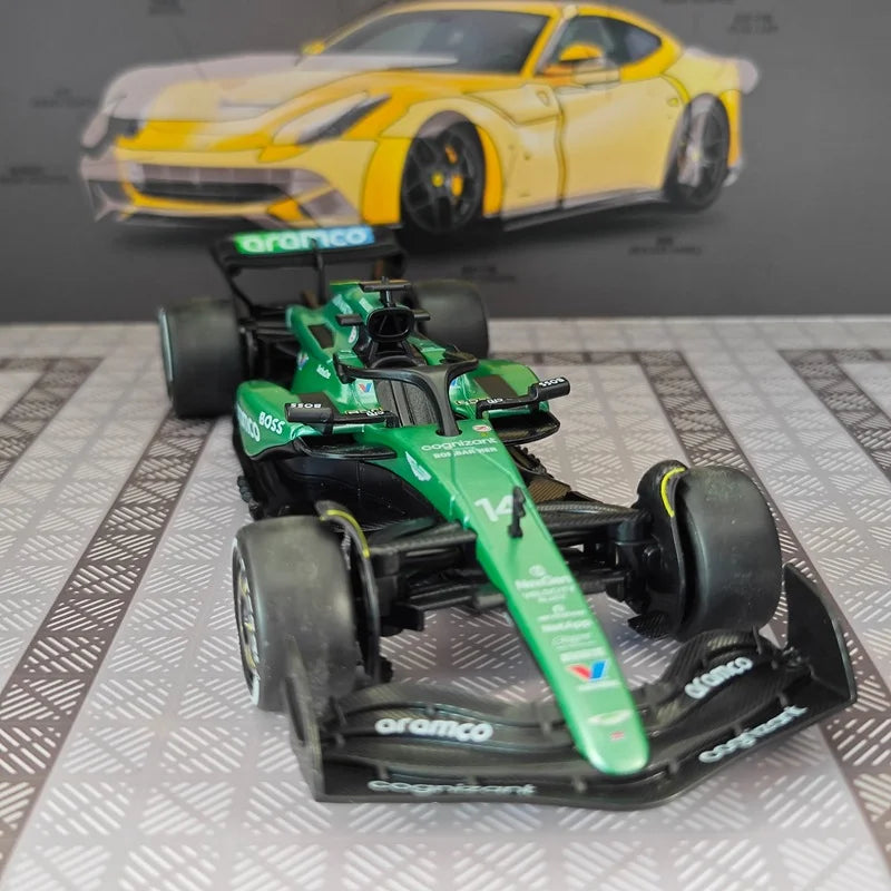 1:24 2024 F1 AMR24 Aramco Team #14 Fernando Alonso