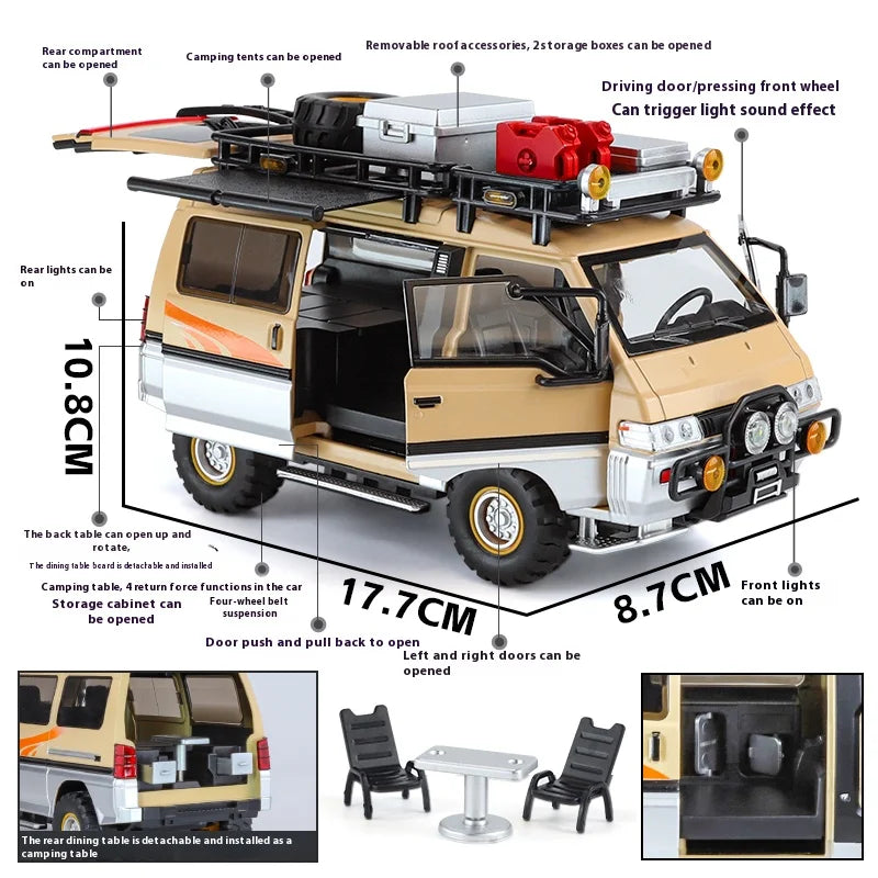 1:24 Delica L300 Modified 4WD