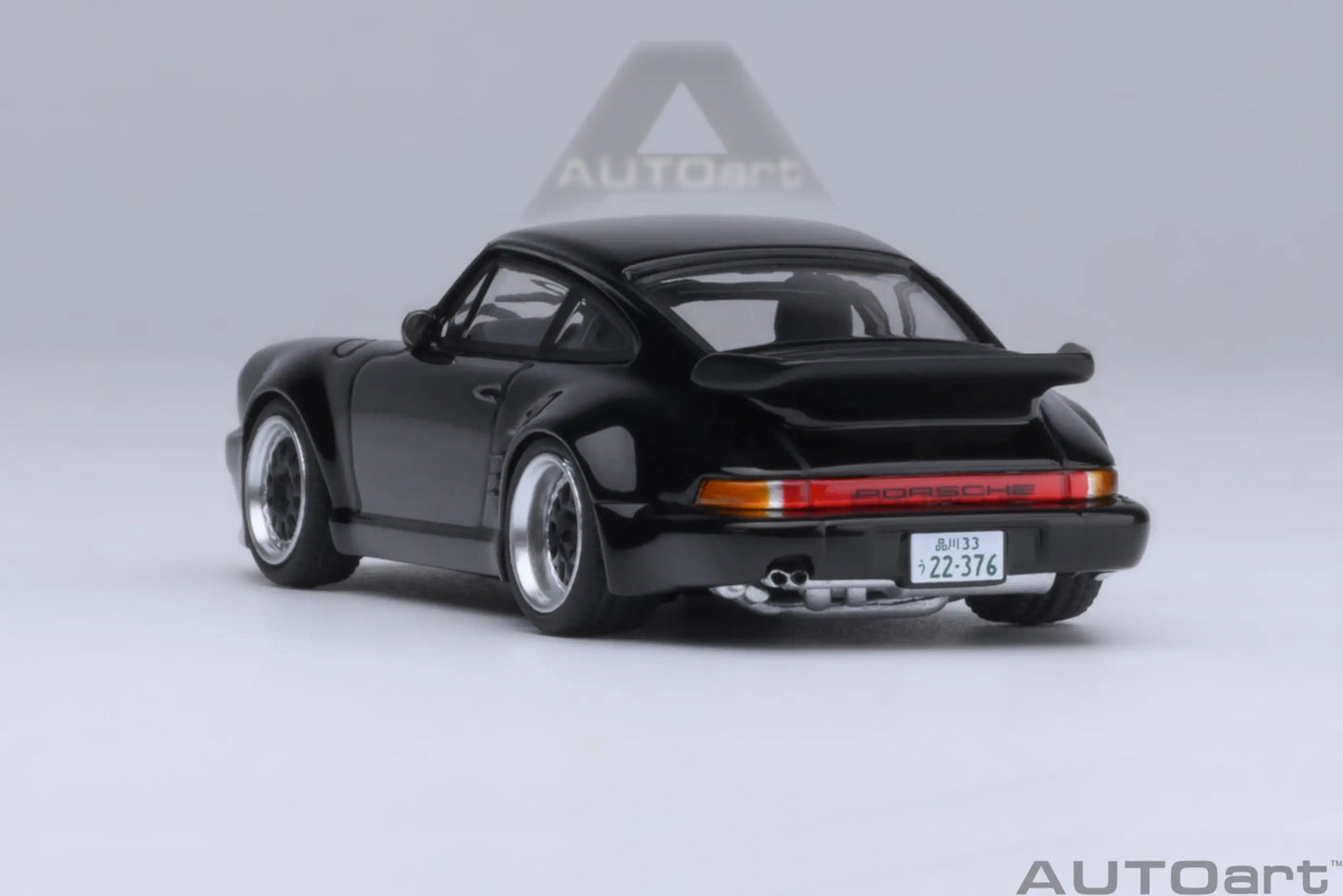 1:64 Porsche 911(930) TURBO WANGAN MIDNIGHT BLACKBIRD