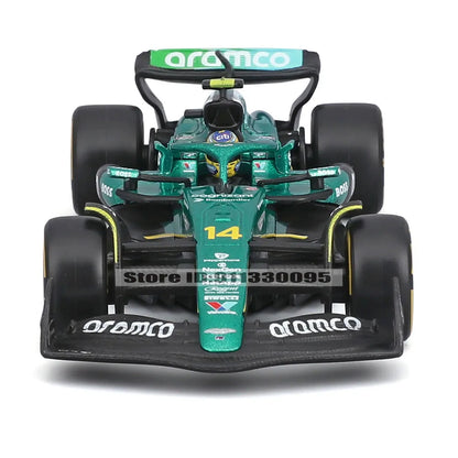 1:43 F1 2025 Aston Martin AMR25 14# Fernando Alonso 18# Lance Stroll