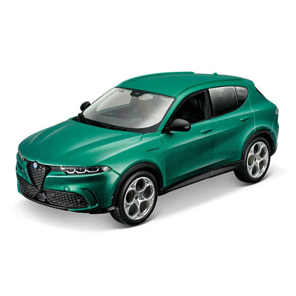 Bburago1:24 Alfa Romeo Tonale Static Simulation Alloy Car Model Toy Collection Display Piece Gift