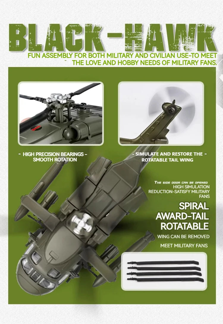 1:32 Black Hawk Helicopter
