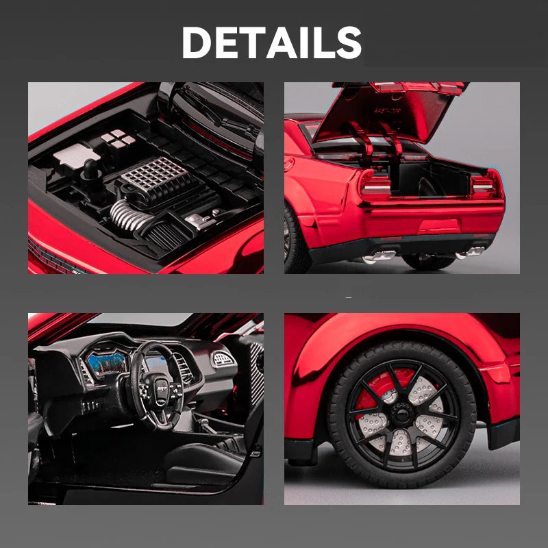 1:24 Dodge Challenger SRT Hellcat