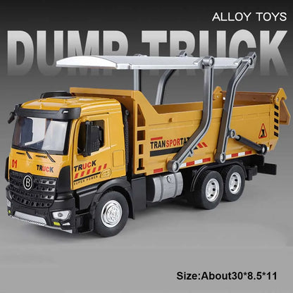 1:24 Crane Mixer Truck