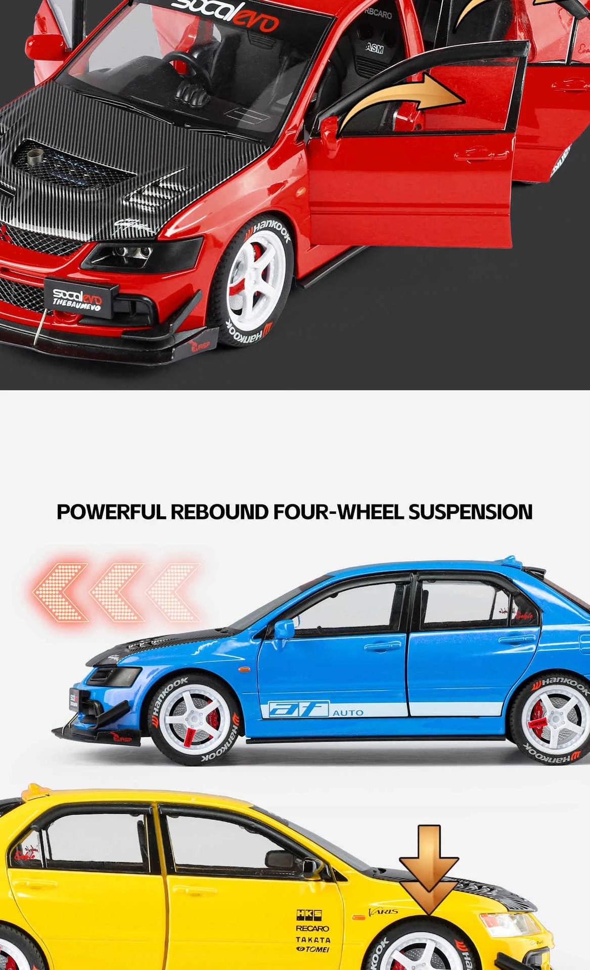 1:24 Mitsubishi Lancer Evolution 9