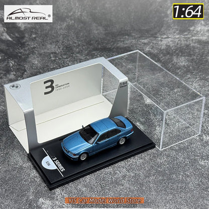 1:64 50 Years 7 GENERATIONS 3 Series 8 sets of car model static ornaments collection