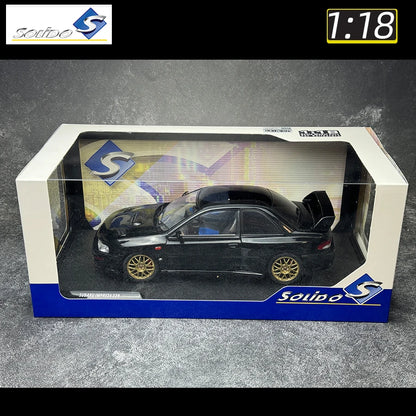 Solido 1/18 Subaru Impreza 22b Sports car Metal car model static decoration holiday gift collection