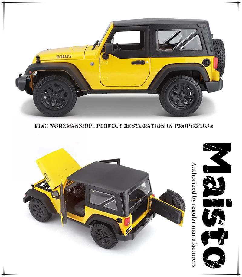 1:18 2014 Jeep Wrangler Sahara