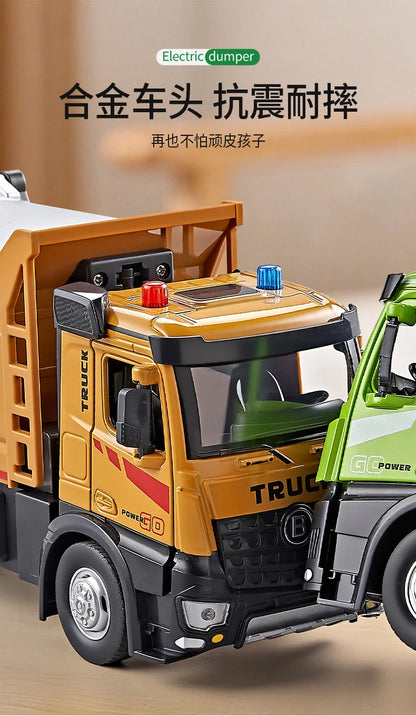 1:24 City Heavy Electric Tipper Dump Truck