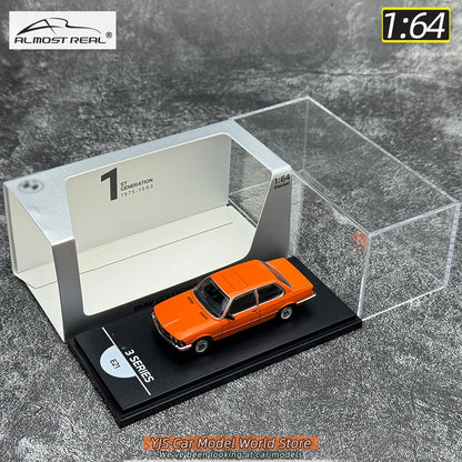 1:64 50 Years 7 GENERATIONS 3 Series 8 sets of car model static ornaments collection