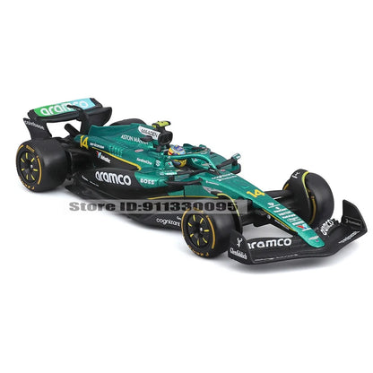 1:43 F1 2025 Aston Martin AMR25 14# Fernando Alonso 18# Lance Stroll