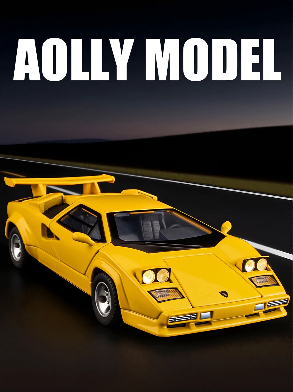 1:32 Lamborghini Countach LP5000s