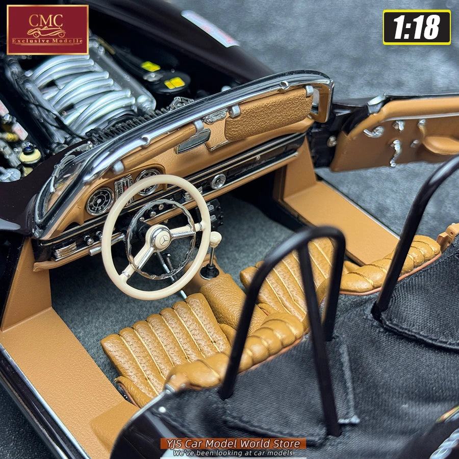 1:18 Mercedes-Benz 300 SL W198  Rallye Roadster brown
