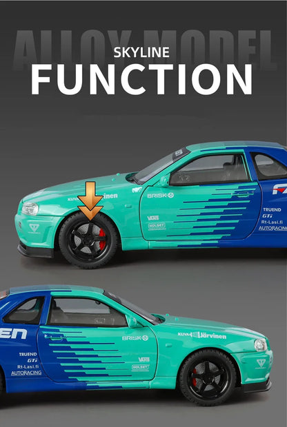 1:18 Nissan Skyline Ares GT-R GTR R34
