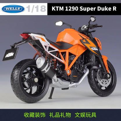 1:18 Ktm 450 Sx Racing Sx-f Ktm 1290 Super Duke R Original