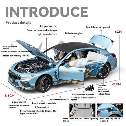 1:24 BMW M8 MANHART MH8 800