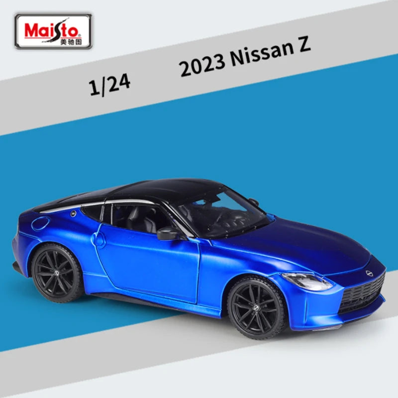 Maisto 1:24 2023 Nissan Z Alloy Sports Car Model Diecast Metal Racing Vehicle Car Model Simulation Collection Childrens Toy Gift