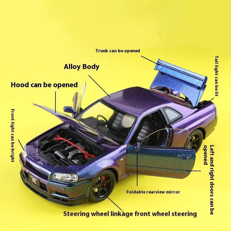 1:24 Nissan GTR-R34