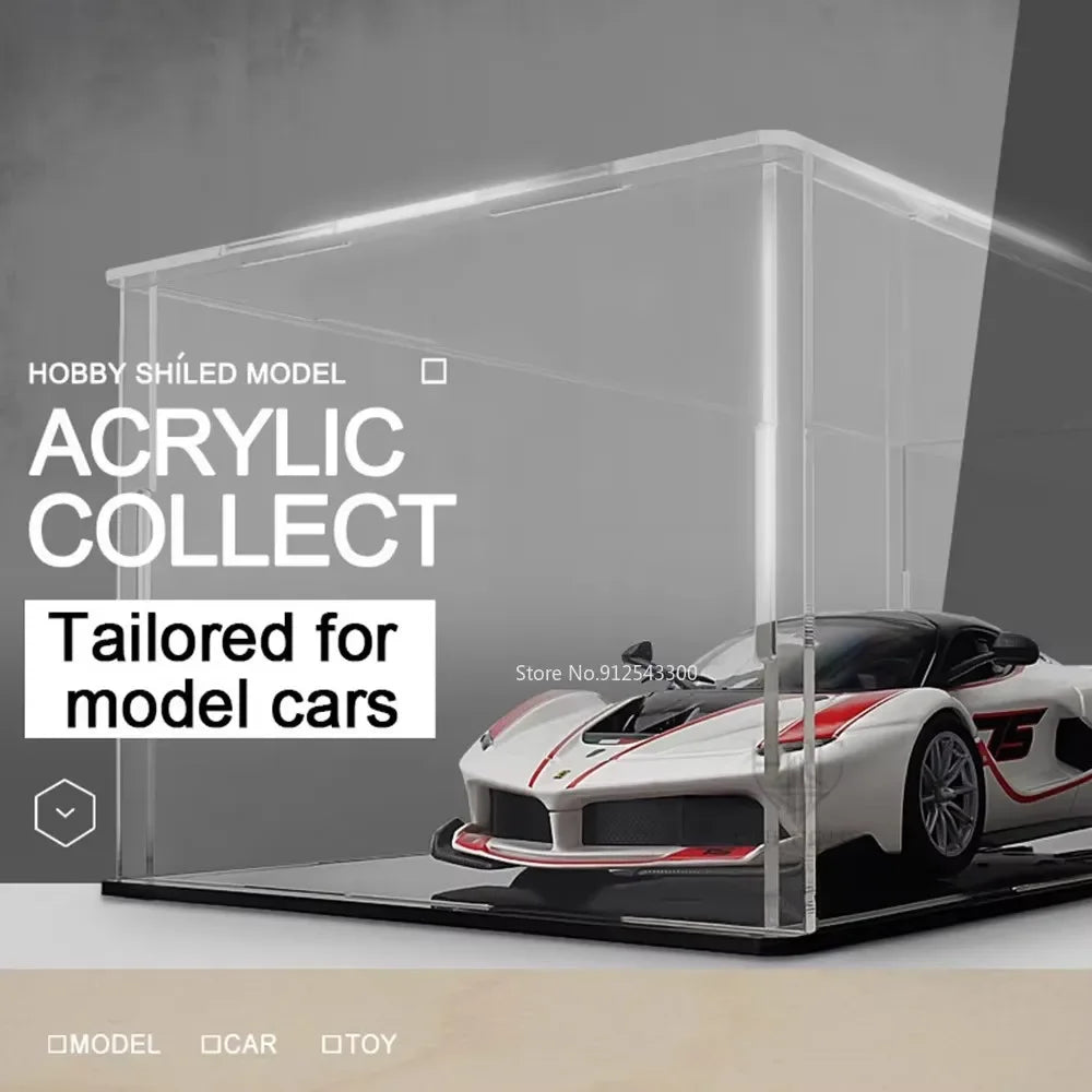 1:18 / 1:24 / 1:32 Acrylic Dustproof Display Case for Diecast Model