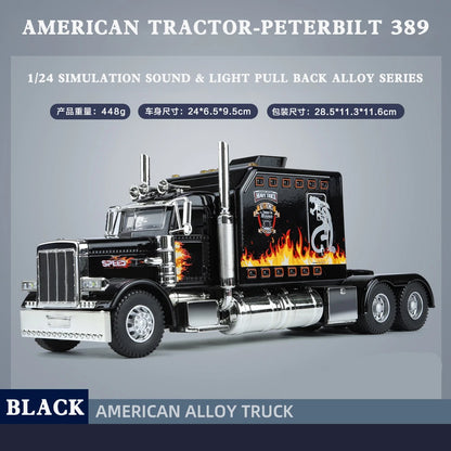 1:24 American tractor-Peterbilt 389