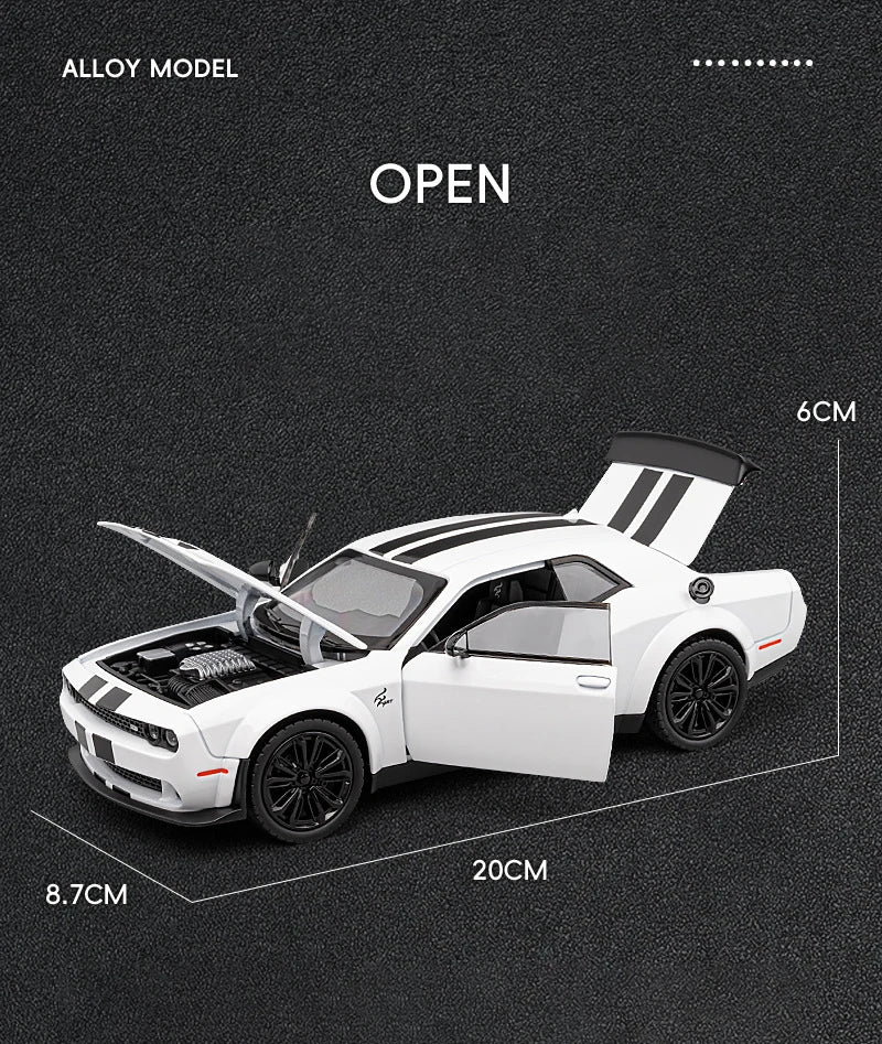 1:24 Dodge Challenger SRT Hellcat