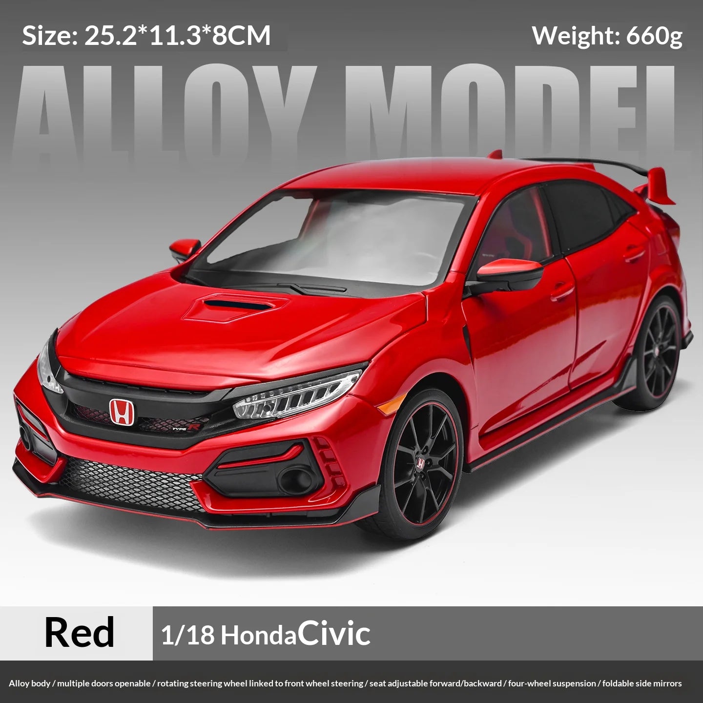 1:18 Honda Civic typeR