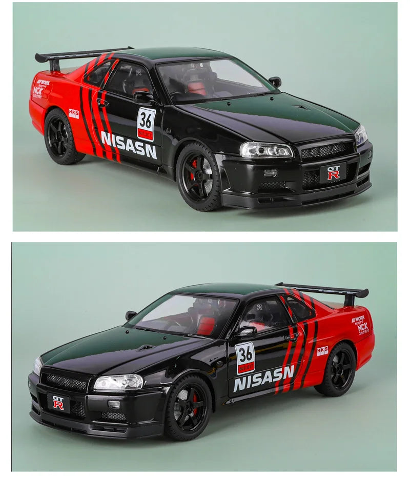 1:18 Nissan Skyline Ares GT-R GTR R34