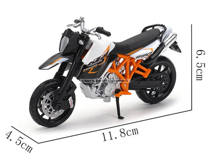 1:18 KTM 990 GSX-R1000 YAMAHA Ducati 450F