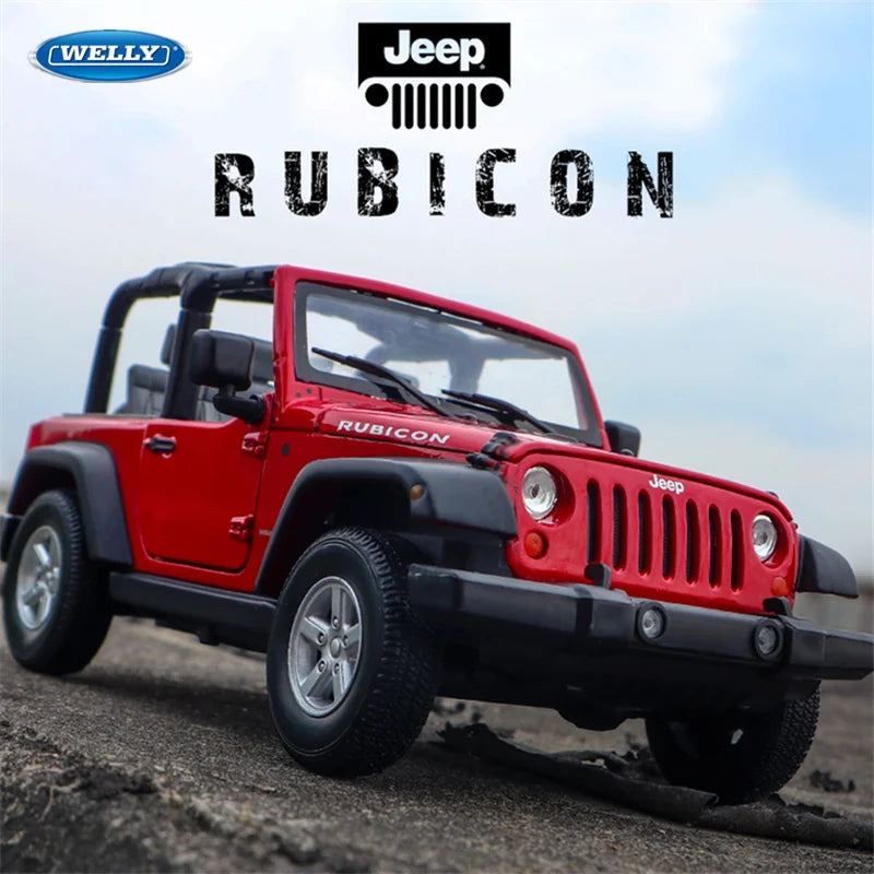 1:24 Jeep Wrangler Rubicon 2007