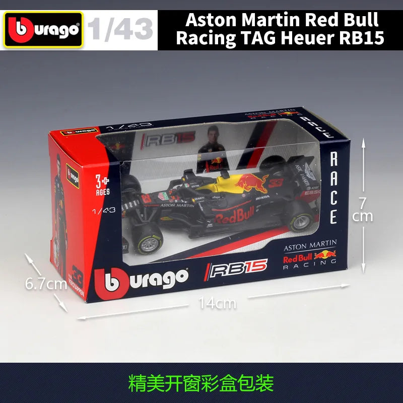 1:43 F1 Racing 2019 Red Bull Rb15 #33