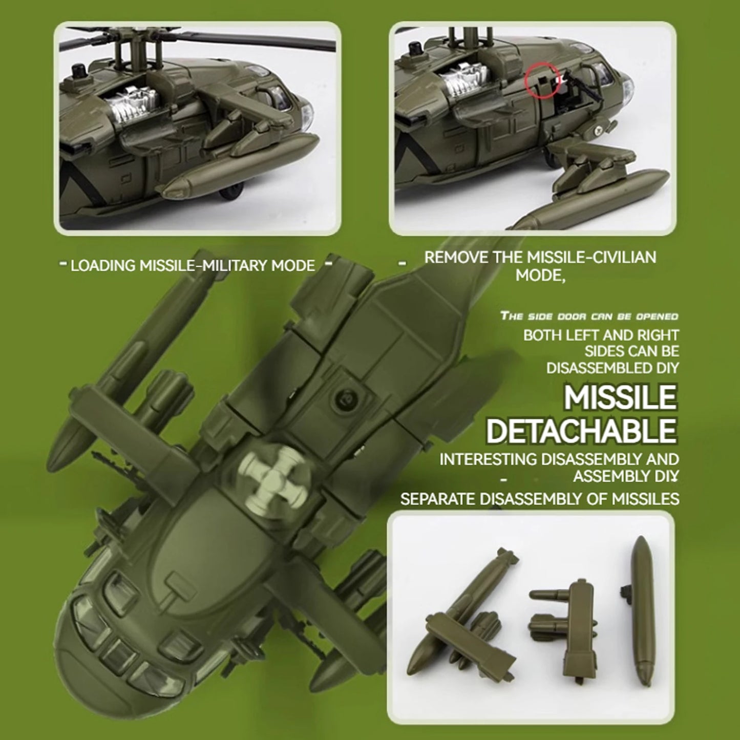 1:32 Black Hawk Helicopter