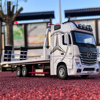 New Alloy Large Size Deck Flatbed Trailer