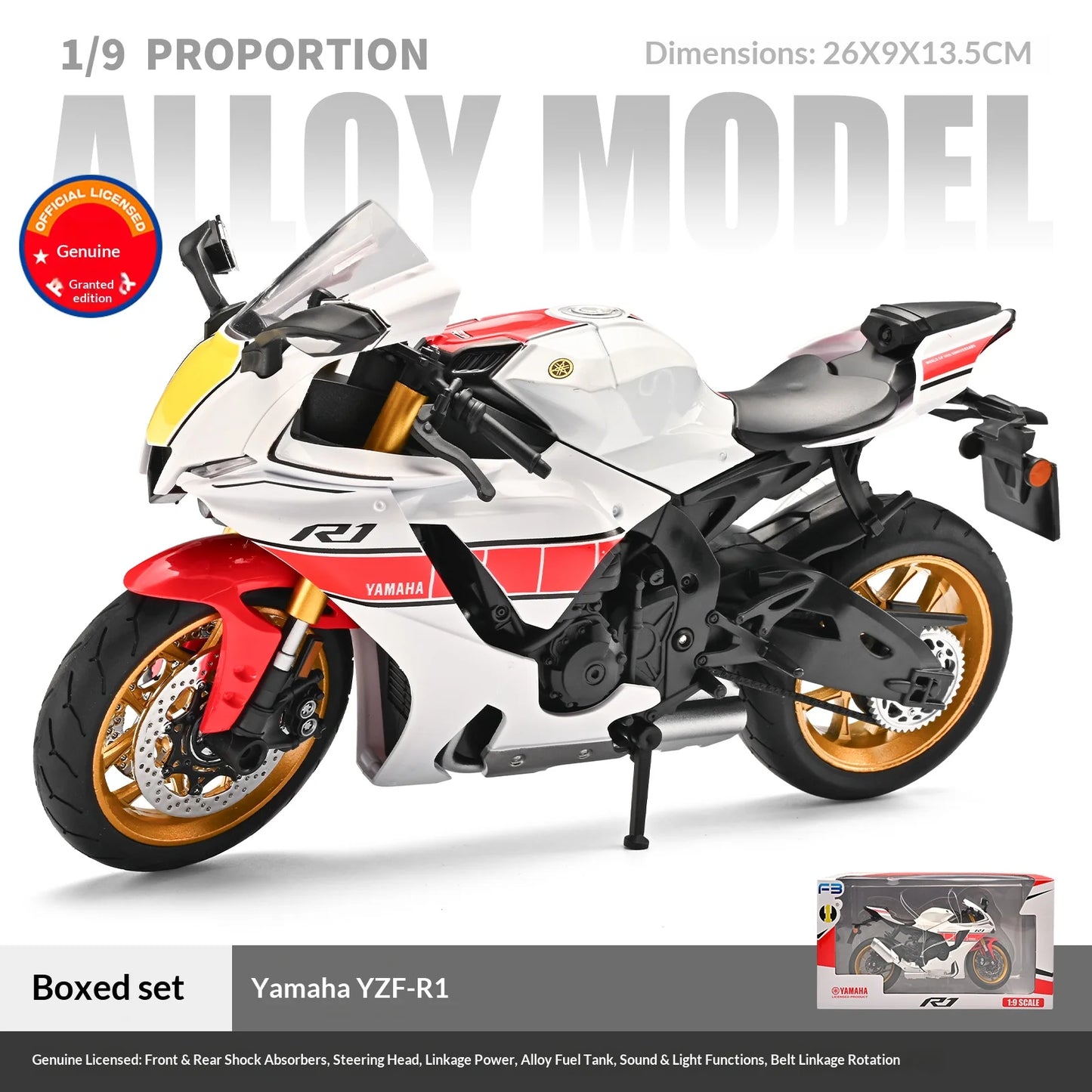 1:9 Yamaha R1