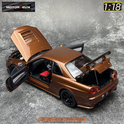 1:18 Nissan R34 EK9 W221 S2000 FD2 FL5