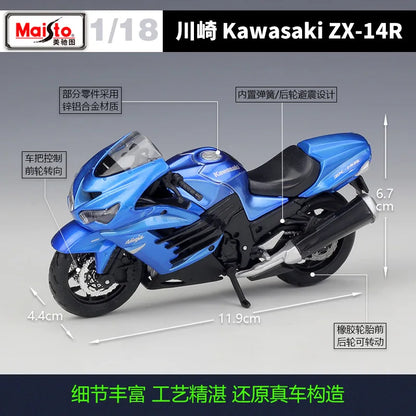 1:18 Kawasaki Six-eyed Ninja Zx14r