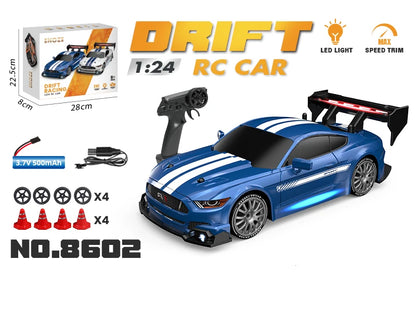 1:24 RC Drift Car 2.4G 4WD Remote Control