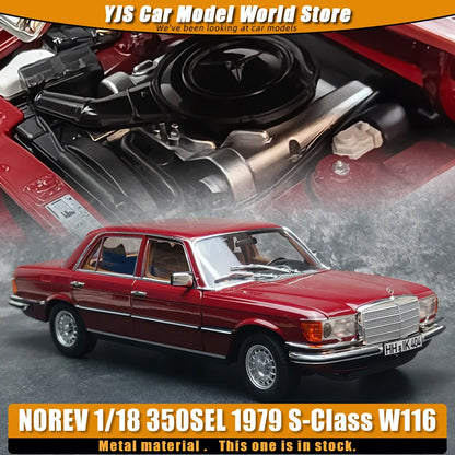 1:18 Mercedes-Benz 350SEL 1979  S-Class W116