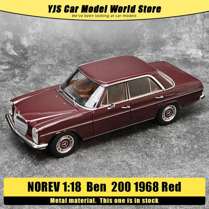 1:18 1968 Mercedes-Benz 200 W114