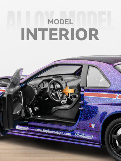 1:24 Ares Silvia Skyline GTR R34